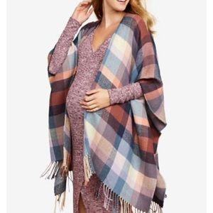 Poncho / Ruana - Plaid
